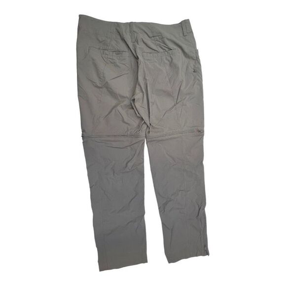 The North Face Men's Belted High Waisted Convertible Cargo Pants Gray Size 38 - Picture 2 of 7